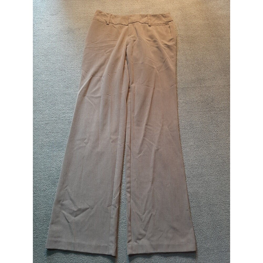 AB Studio Woman’s Size 2 Dress Pants Tan Polyester